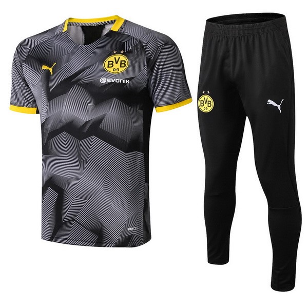 Entrenamiento Borussia Dortmund Conjunto Completo 2018-2019 Gris Negro